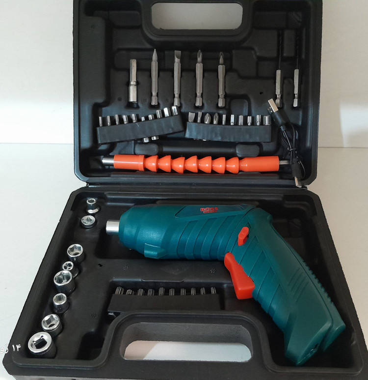 دریل شارژی تاشو کیفی باس مدل BS1231H031