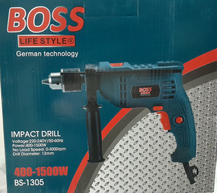 دریل 13 چکشی باس مدل BS-1305