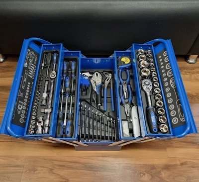 مجموعه جعبه بکس و ابزار ۸۵ عددی باس مدل Box-85