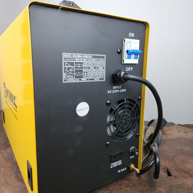 دستگاه جوشکاری Co2 و الکترود صنعتی اینتیمکس ۴٣٠ آمپر مدل mig-mma-430
