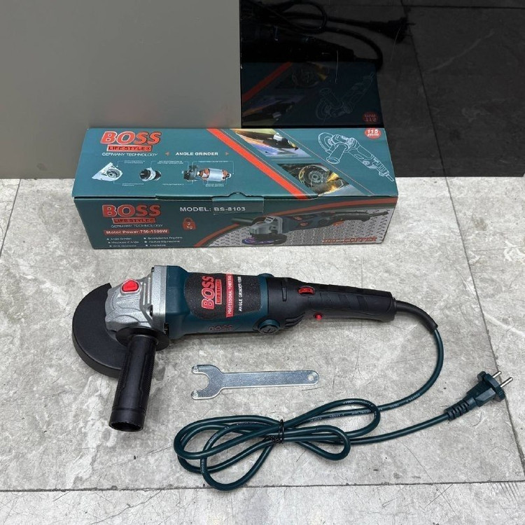 مینی فرز دسته بلند دیمردار اصلی مارک برجسته باس مدل BS-8103