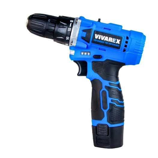 دریل شارژی دوباتری 12 ولت بدون لوازم ویوارکس مدل VR1215V-2B