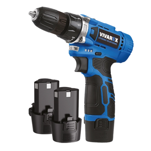 دریل شارژی دوباتری 12 ولت بدون لوازم ویوارکس مدل VR1215V-2B