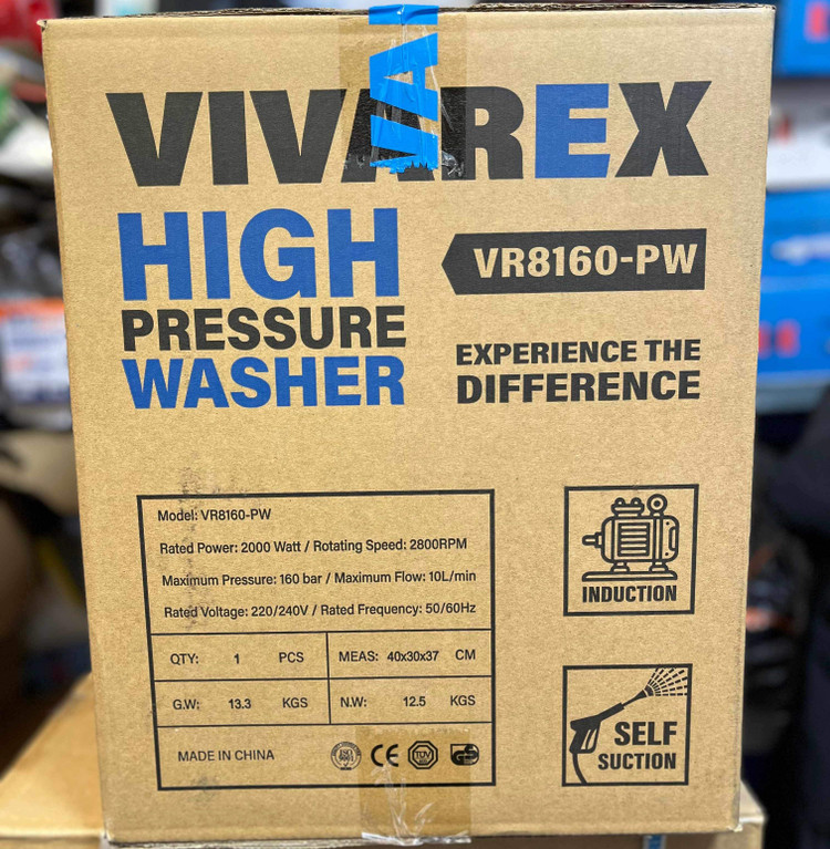 کارواش دینامی 160 بار ویوارکس مدل VR8160-PW
