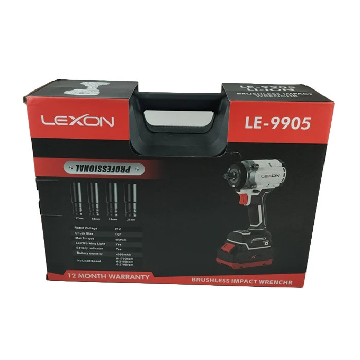 بکس شارژی براشلس 21 ولت LEXON مدل LE-9905
