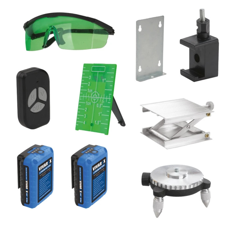تراز لیزری 16 خط 4D نور سبز ویوارکس مدل VR-1604-L2